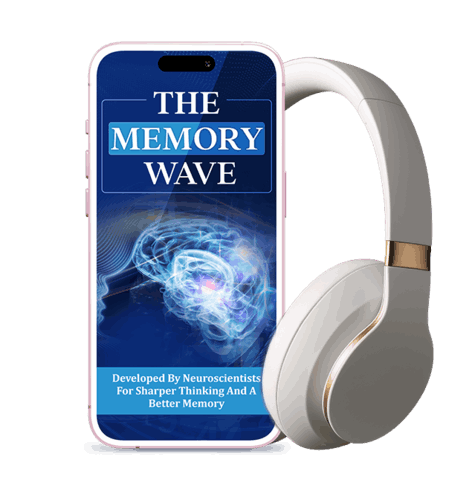 Brain illustration showing improved memory and mental clarity